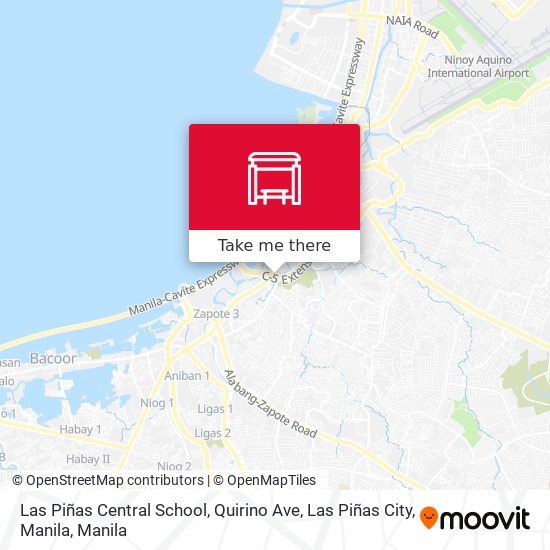 Las Piñas Central School, Quirino Ave, Las Piñas City, Manila map