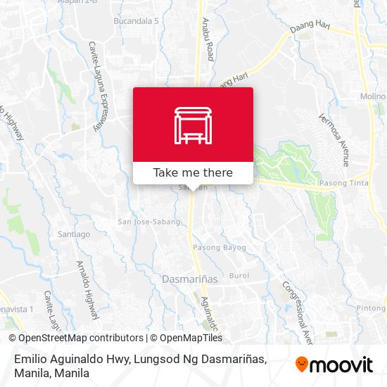 Emilio Aguinaldo Hwy, Lungsod Ng Dasmariñas, Manila map