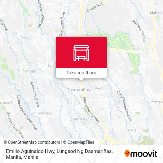 Emilio Aguinaldo Hwy, Lungsod Ng Dasmariñas, Manila map