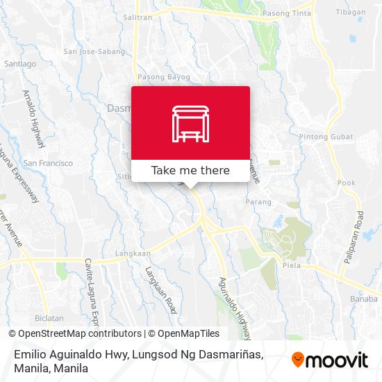Emilio Aguinaldo Hwy, Lungsod Ng Dasmariñas, Manila map