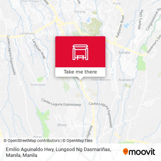 Emilio Aguinaldo Hwy, Lungsod Ng Dasmariñas, Manila map