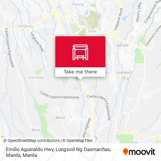 Emilio Aguinaldo Hwy, Lungsod Ng Dasmariñas, Manila map