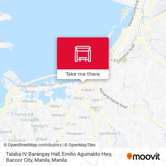 Talaba IV Barangay Hall, Emilio Aguinaldo Hwy, Bacoor City, Manila map