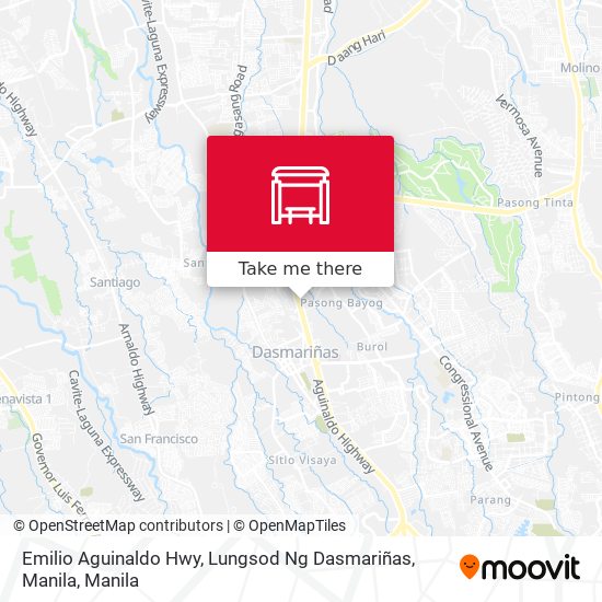 Emilio Aguinaldo Hwy, Lungsod Ng Dasmariñas, Manila map