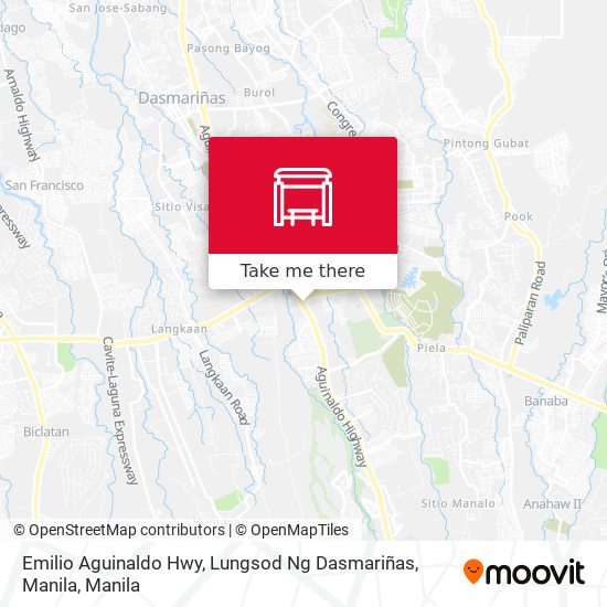 Emilio Aguinaldo Hwy, Lungsod Ng Dasmariñas, Manila map