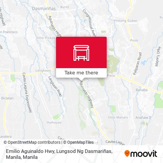 Emilio Aguinaldo Hwy, Lungsod Ng Dasmariñas, Manila map