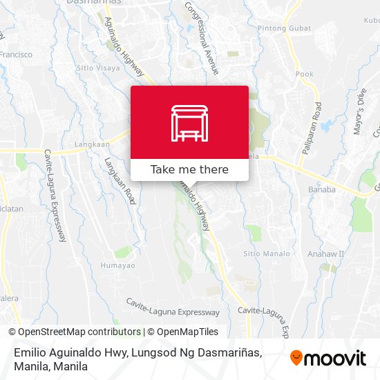 Emilio Aguinaldo Hwy, Lungsod Ng Dasmariñas, Manila map