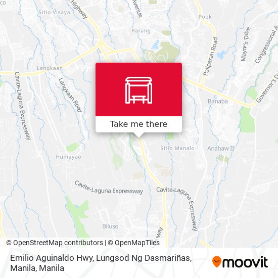 Emilio Aguinaldo Hwy, Lungsod Ng Dasmariñas, Manila map
