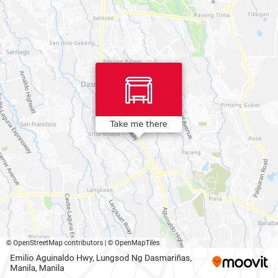 Emilio Aguinaldo Hwy, Lungsod Ng Dasmariñas, Manila map