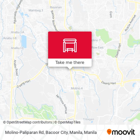 Molino-Paliparan Rd, Bacoor City, Manila map