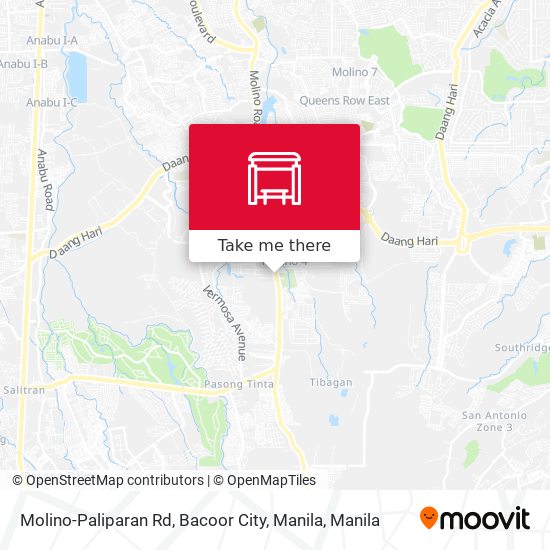 Molino-Paliparan Rd, Bacoor City, Manila map