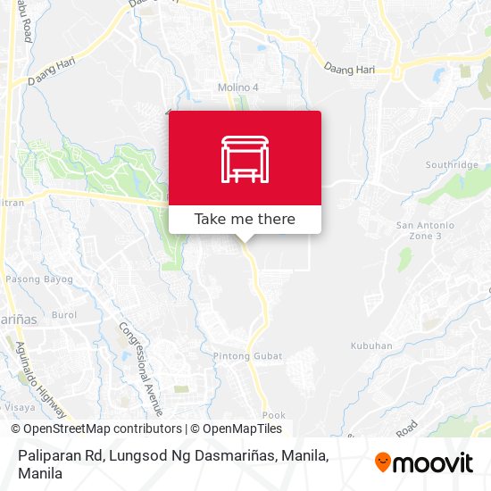 Paliparan Rd, Lungsod Ng Dasmariñas, Manila map