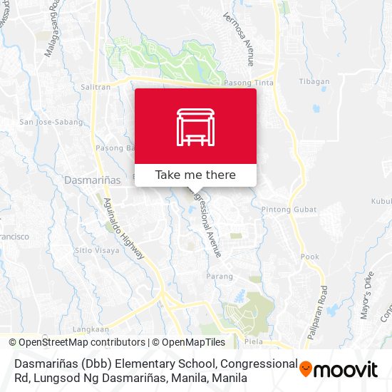 Dasmariñas (Dbb) Elementary School, Congressional Rd, Lungsod Ng Dasmariñas, Manila map