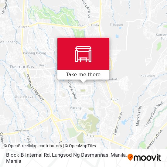 Block-B Internal Rd, Lungsod Ng Dasmariñas, Manila map