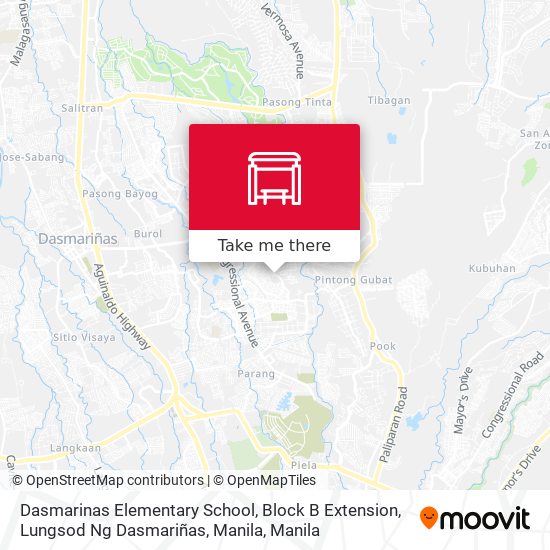 Dasmarinas Elementary School, Block B Extension, Lungsod Ng Dasmariñas, Manila map
