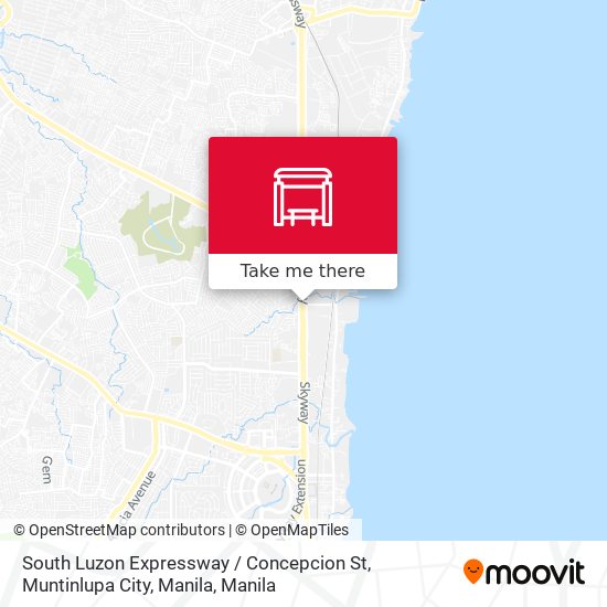 South Luzon Expressway / Concepcion St, Muntinlupa City, Manila map