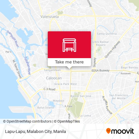 Lapu-Lapu, Malabon City map