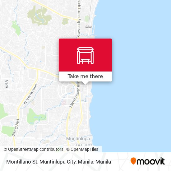 Montillano St, Muntinlupa City, Manila map