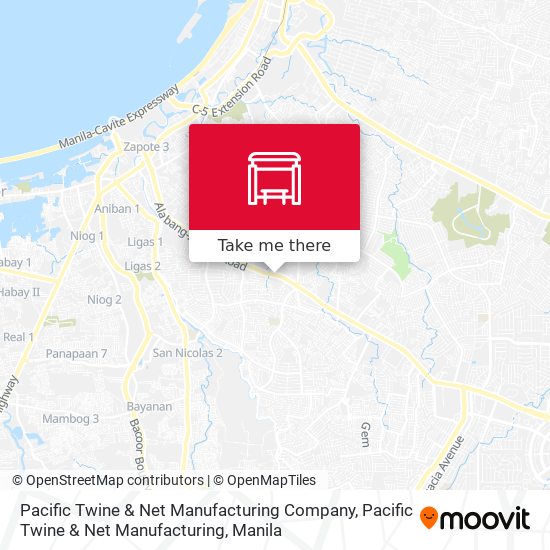 Pacific Twine & Net Manufacturing Company, Pacific Twine & Net Manufacturing map