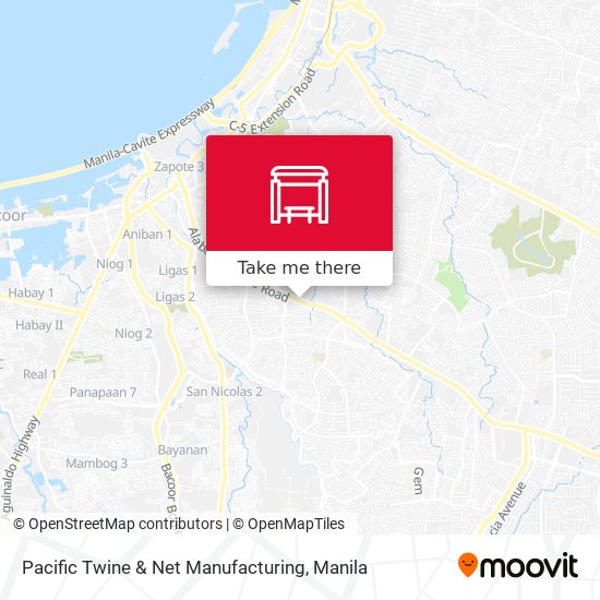 Pacific Twine & Net Manufacturing map