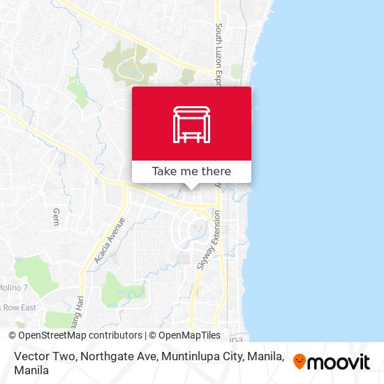 Vector Two, Northgate Ave, Muntinlupa City, Manila map