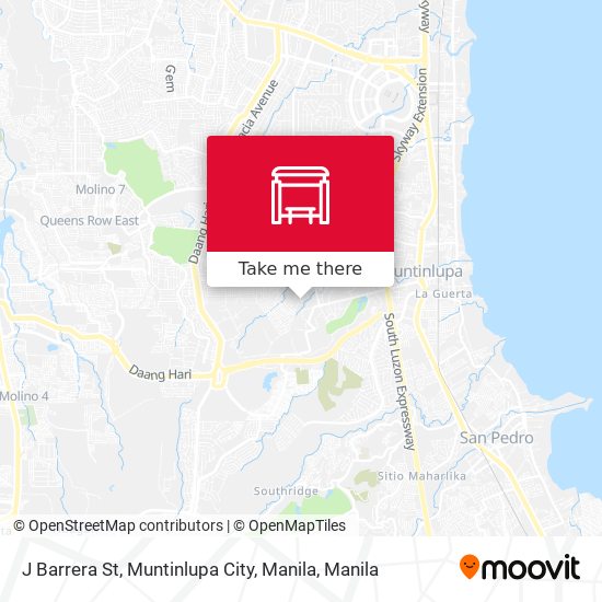 J Barrera St,  Muntinlupa City, Manila map