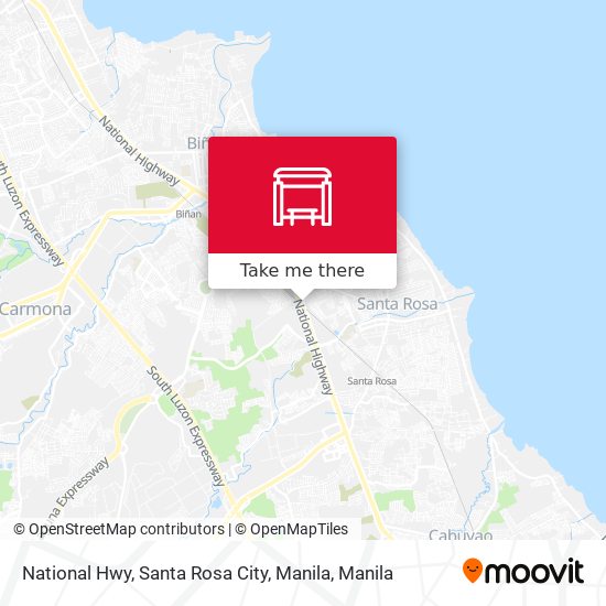 National Hwy, Santa Rosa City, Manila map