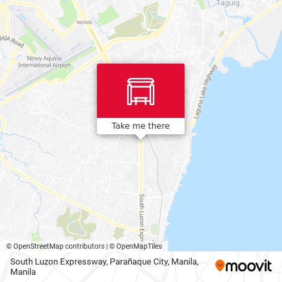 South Luzon Expressway, Parañaque City, Manila map