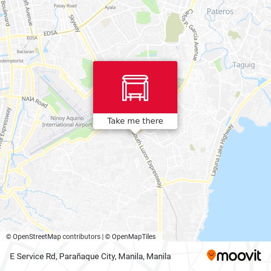 E Service Rd, Parañaque City, Manila map