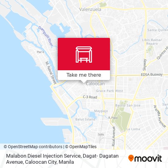 Malabon Diesel Injection Service, Dagat- Dagatan Avenue, Caloocan City map