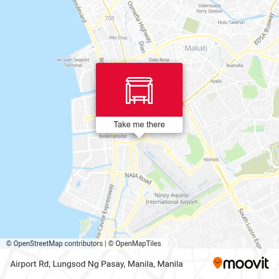 Airport Rd, Lungsod Ng Pasay, Manila map