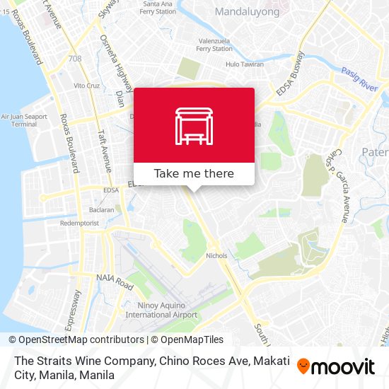 The Straits Wine Company, Chino Roces Ave, Makati City, Manila map
