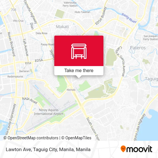 Lawton Ave, Taguig City, Manila map