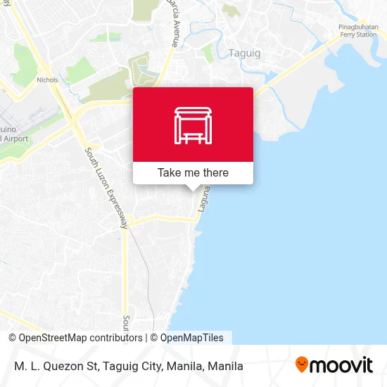 M. L. Quezon St, Taguig City, Manila map