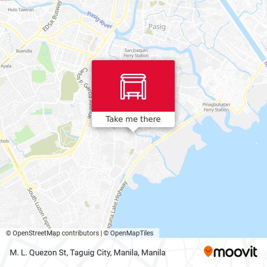 M. L. Quezon St, Taguig City, Manila map