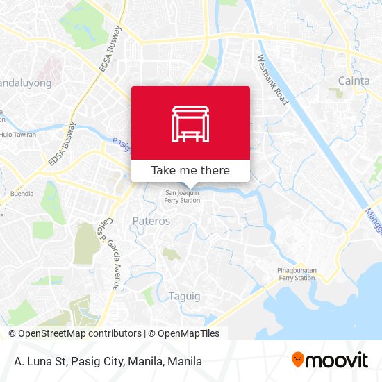 A. Luna St, Pasig City, Manila map