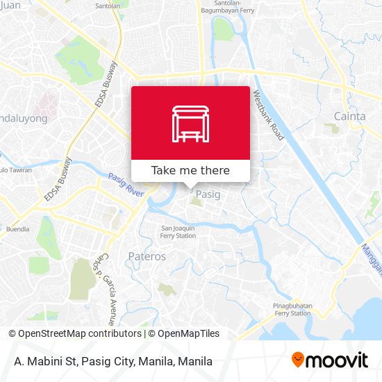A. Mabini St, Pasig City, Manila map