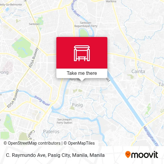 C. Raymundo Ave, Pasig City, Manila map