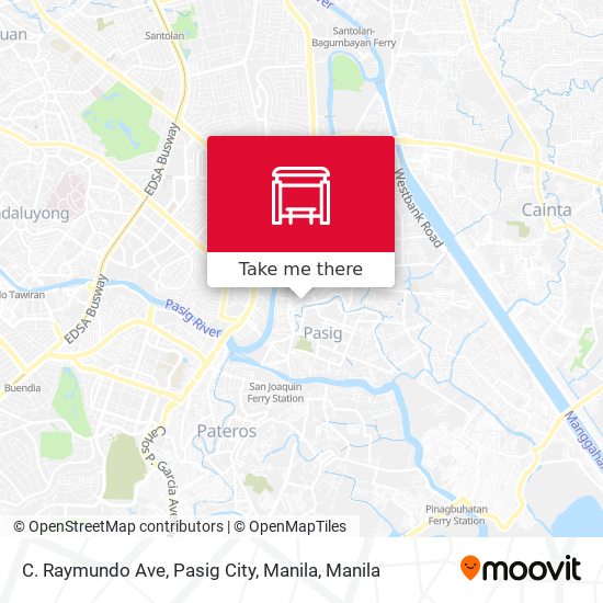 C. Raymundo Ave, Pasig City, Manila map