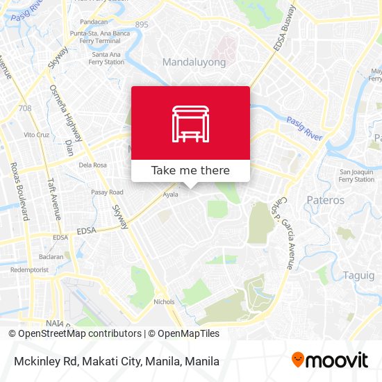 Mckinley Rd, Makati City, Manila map