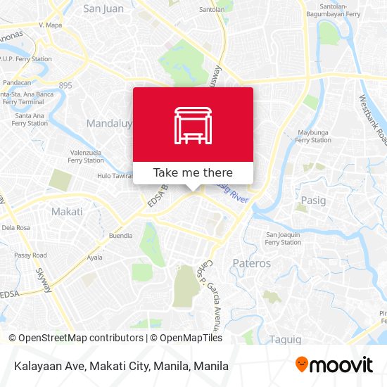 Kalayaan Ave, Makati City, Manila map