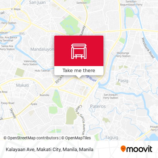 Kalayaan Ave, Makati City, Manila map