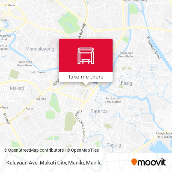 Kalayaan Ave, Makati City, Manila map