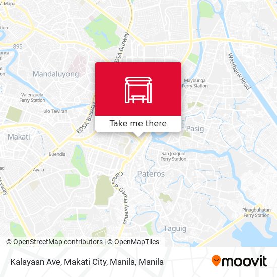 Kalayaan Ave, Makati City, Manila map