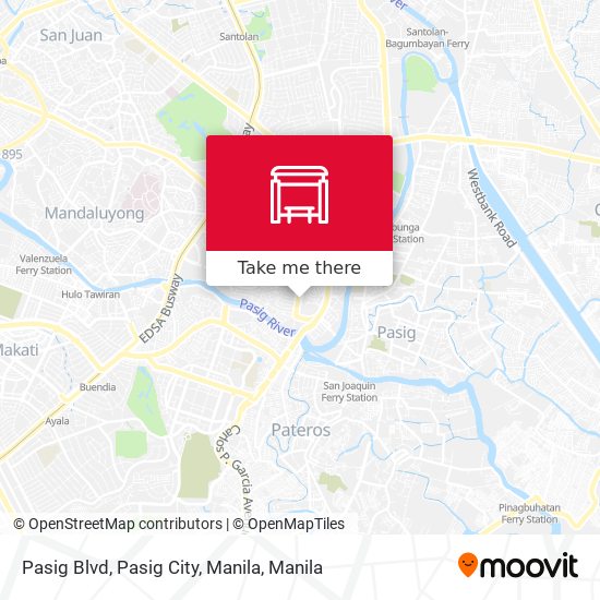 Pasig Blvd, Pasig City, Manila map