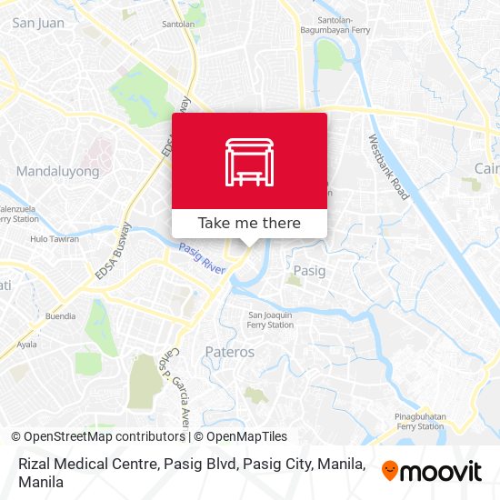 Rizal Medical Centre, Pasig Blvd, Pasig City, Manila map