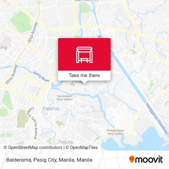Balderama, Pasig City, Manila map
