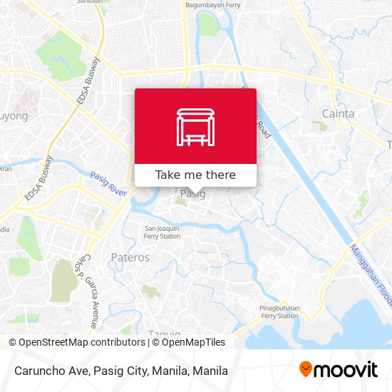 Caruncho Ave, Pasig City, Manila map