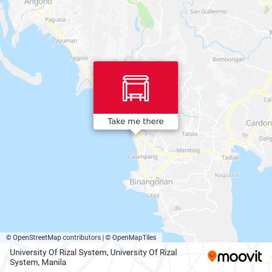 University Of Rizal System, University Of Rizal System map