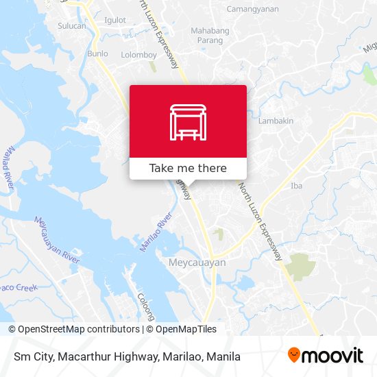 Sm City, Macarthur Highway, Marilao map